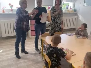 Dzień książki w oddziale 0b 12