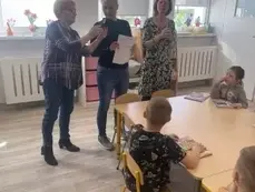 Dzień książki w oddziale 0b 12