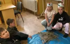 Bocian i żuraw - mieszkańcy Krajny 2025 26