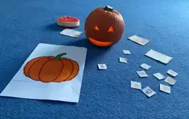 Dzień Dyni w sali sensorycznej &ndash; w krainie pomarańczowej magii! 13
