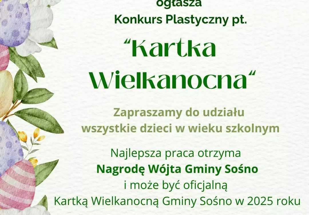Zdjęcie do Konkurs na kartkę wielkanocną