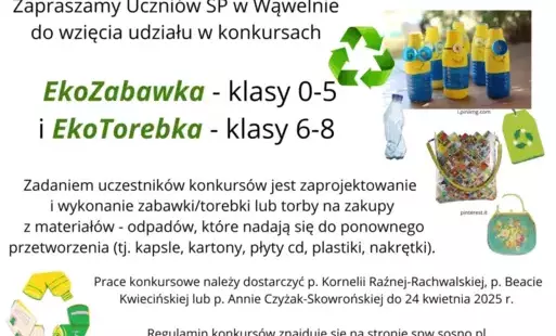 Zdjęcie do Konkursy ekologiczne w naszej szkole