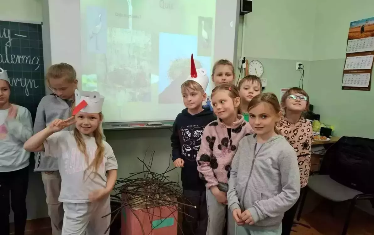 Zdjęcie do Bocian i żuraw - mieszkańcy Krajny