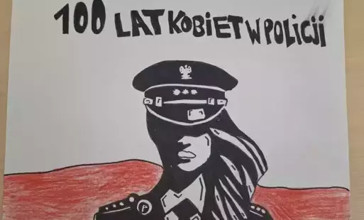 Zdjęcie do Sukces naszego ucznia w konkursie &bdquo;100 lat Kobiet w Policji&rdquo;