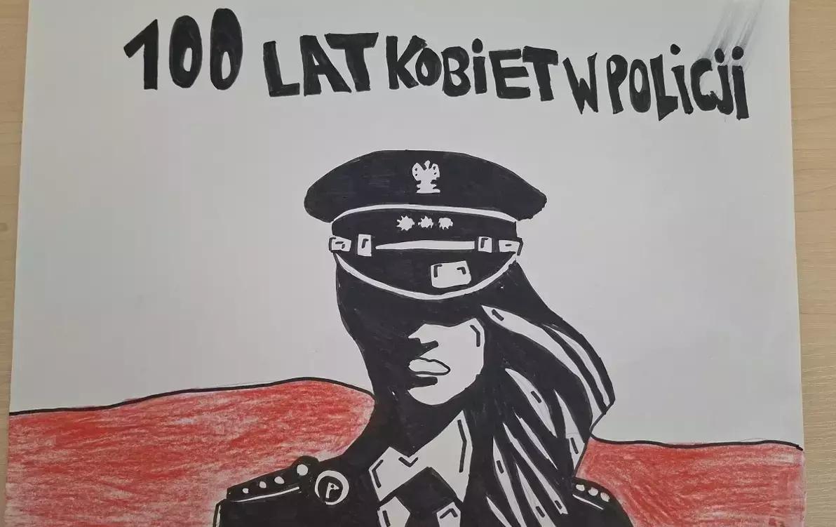 Zdjęcie do Sukces naszego ucznia w konkursie &bdquo;100 lat Kobiet w Policji&rdquo;