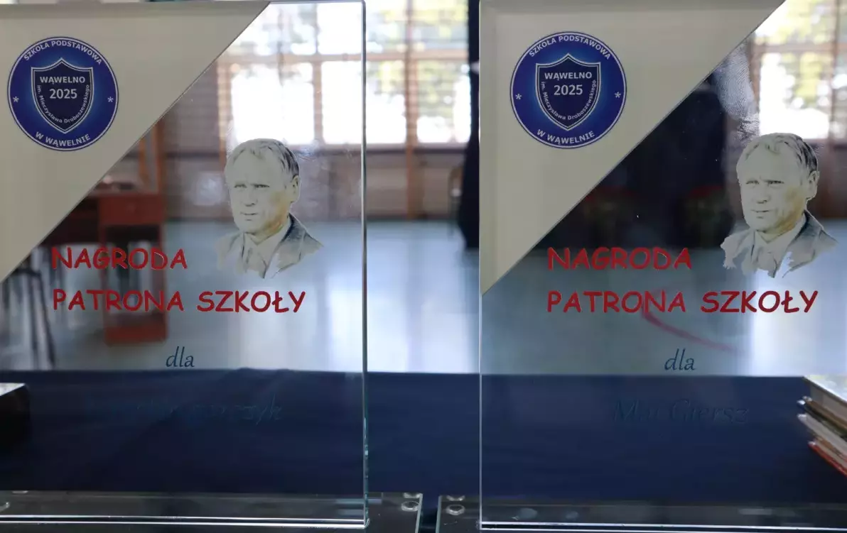 Zdjęcie do Nagroda Patrona Szkoły 2025