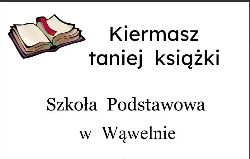 Zdjęcie do Kiermasz taniej książki
