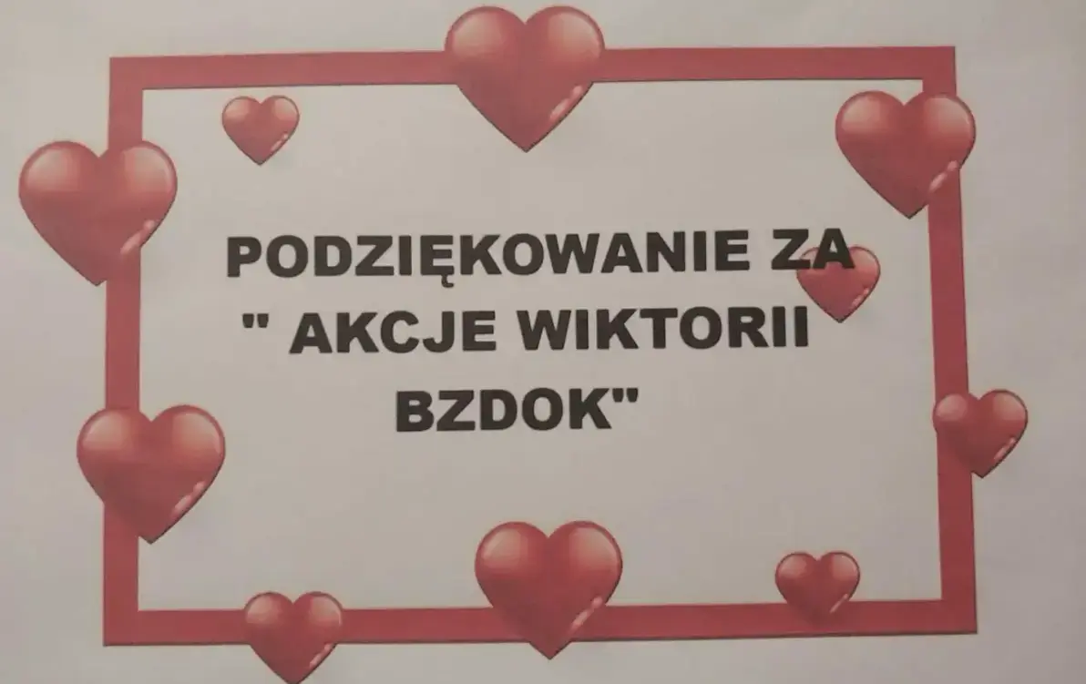 Zdjęcie do Akcja Wiktorii Bzdok zakończona &ndash; razem możemy więcej!