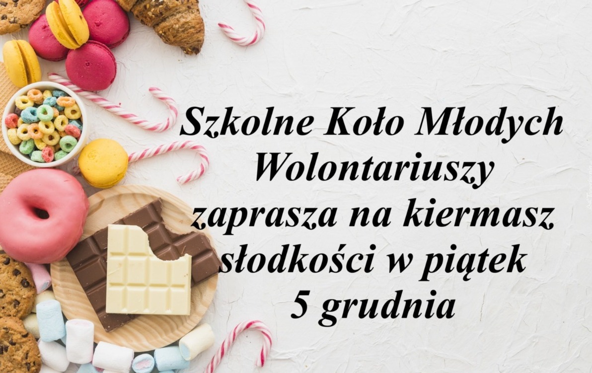 Zdjęcie do Kiermasz słodkości organizowany przez wolontariat