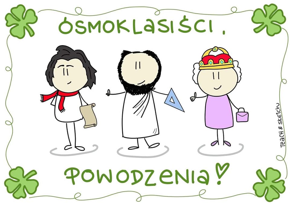 Zdjęcie do &Oacute;smoklasiści, życzymy powodzenia!