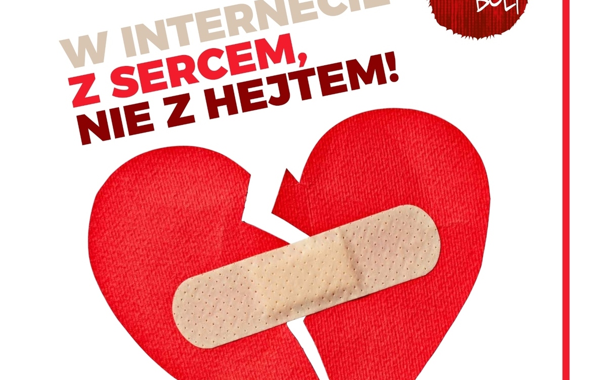 Zdjęcie do &bdquo;Przemoc boli! &ndash; W INTERNECIE Z SERCEM, NIE Z HEJTEM!&rdquo;