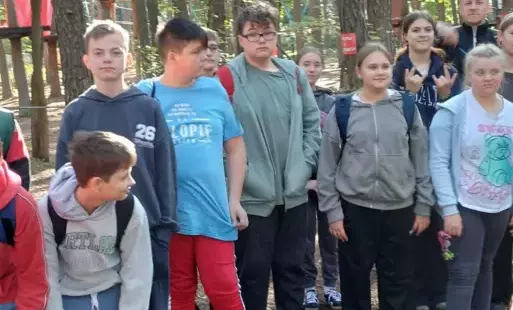 Zdjęcie do Przygoda w parku linowym