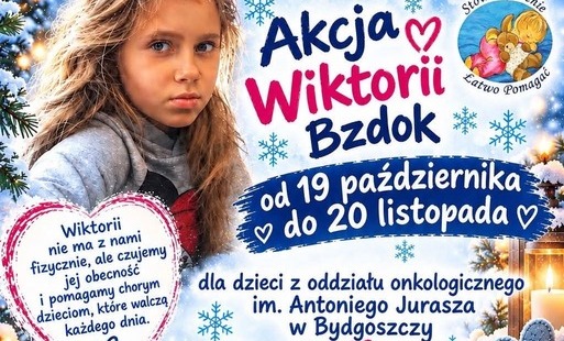 Zdjęcie do Razem możemy więcej! Akcja Wiktorii Bzdok