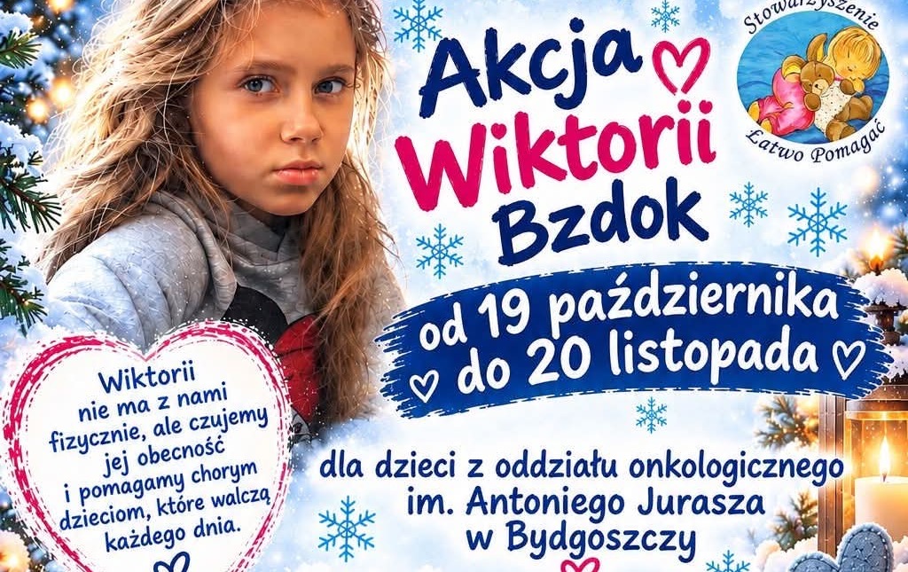 Zdjęcie do Razem możemy więcej! Akcja Wiktorii Bzdok
